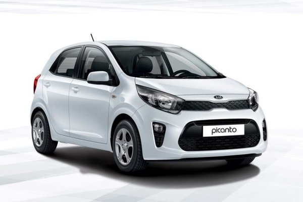 Kia Picanto blanche