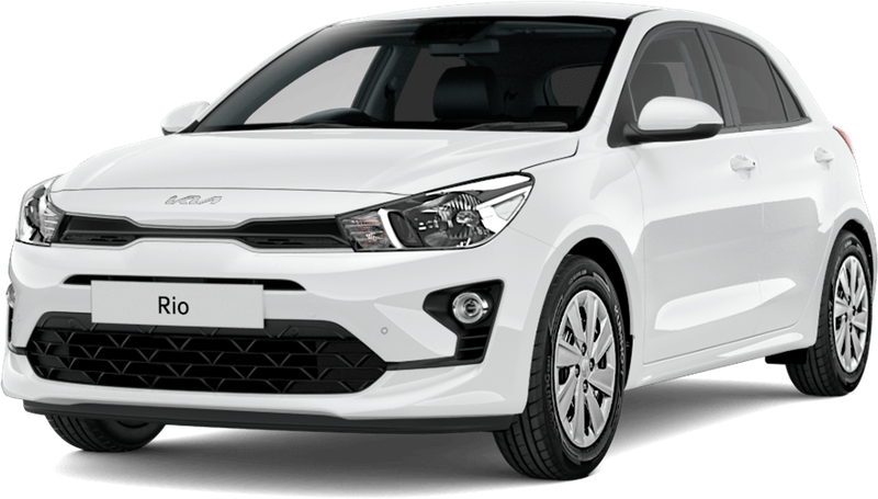 Kia Rio blanche