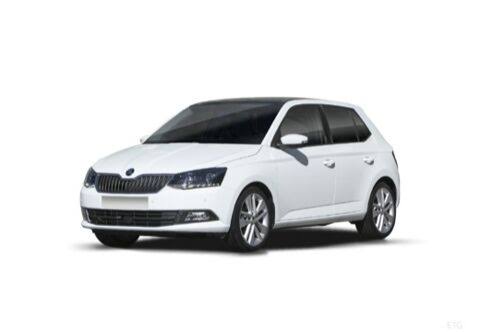 Skoda Fabia blanche